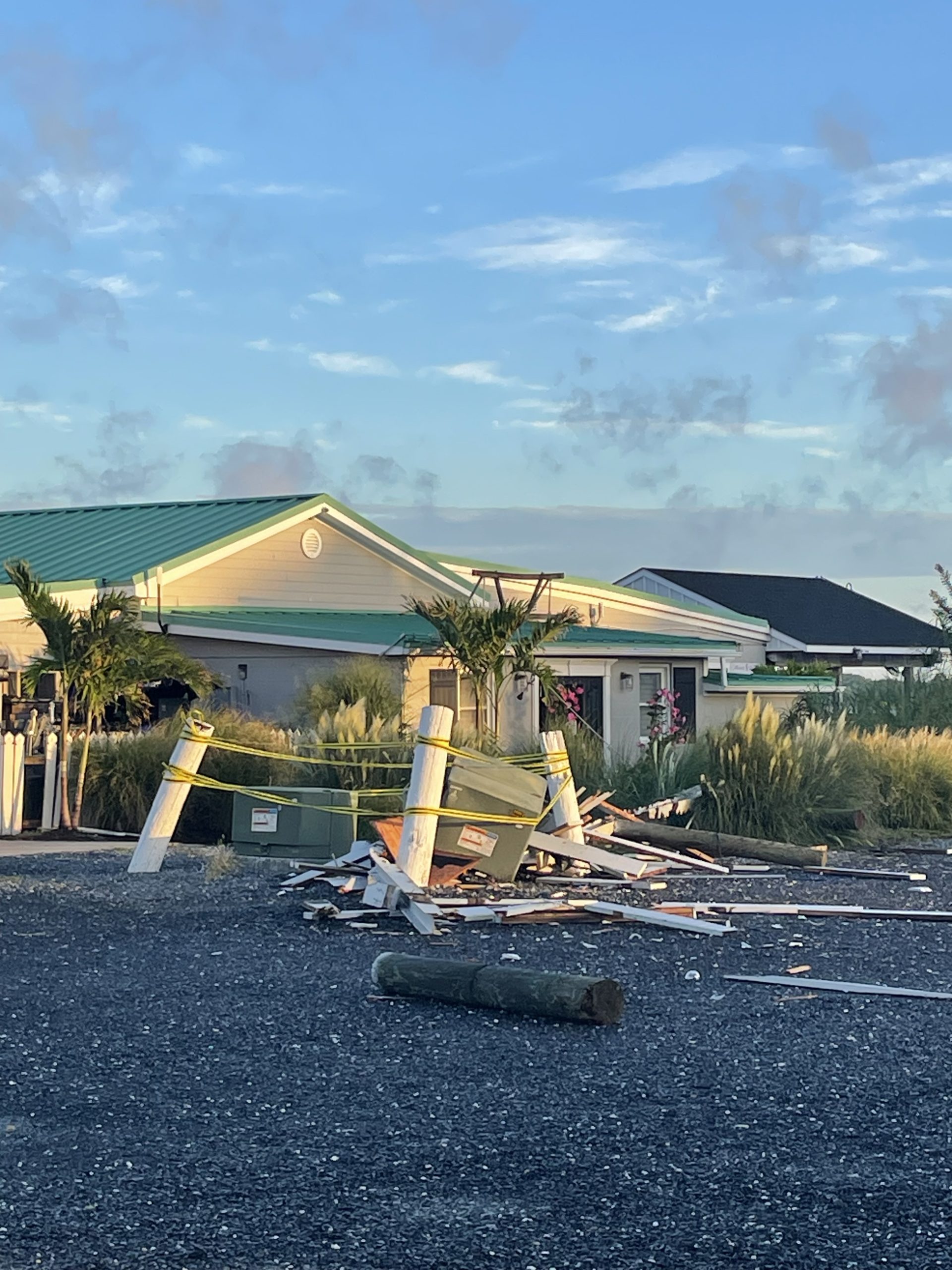 Sunset Bar and Grill in Oxford suffered major damage in Monday Night's Storm